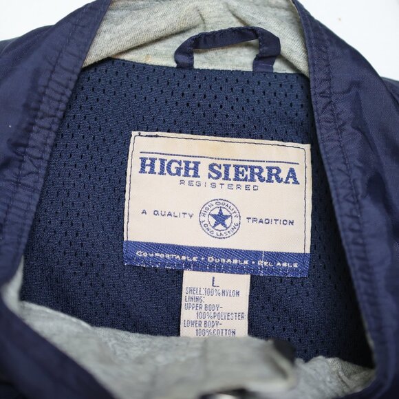 High Sierra Blue Multi Pocket Vest size L - Picture 2 of 4